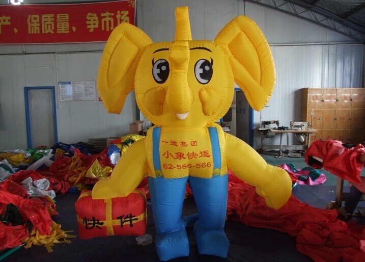 浙江大象充气卡通气模